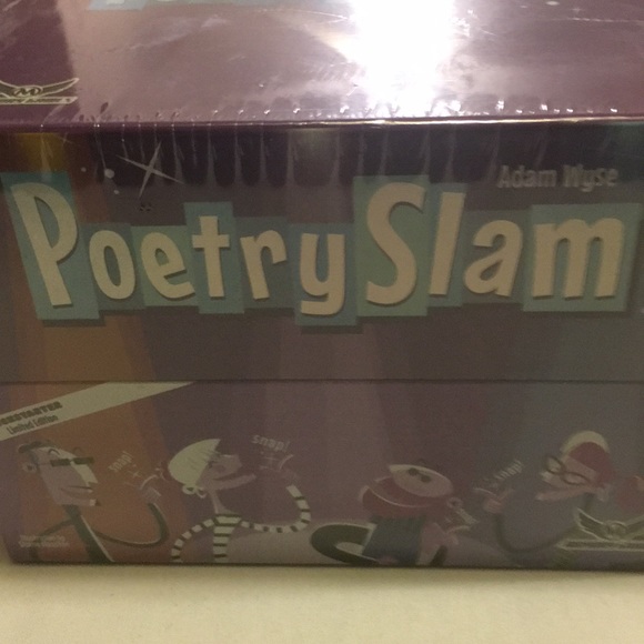 Adam Wyse Poetry Slam limited edition Game NEW SEALED FUN Party or Family Game - Picture 6 of 6